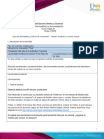 Activity Guide and Evaluation Rubric - Task 8 Analyzing A Current Event