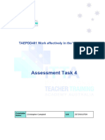 TAEPDD401 Assessment Task 4 V2.0