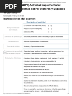 Angel Ulco Suple (ACDB2-20%) (SUP1) Actividad Suplementaria - Desarrolle Problemas Sobre - Vectores y Espacios Vectoriales