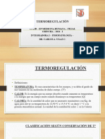 TERMOREGULACIÓN