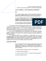 Trabalho Direito Penal - Lei de Abuso de Autoridade