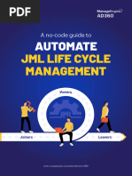 Automating Joiners Movers Leavers Life Cycle Management