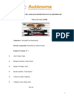 Maltrato de Animales Domésticos en El Distrito de Villa El Salvador