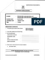 Sample Practice - LT - JAN 2021 - SET 2