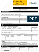 SLOCPI Hospital Income Benefit HIB Attending Physicians Statement Sep 30 2022