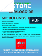 Catalogo de Microfonos 8 Abril 24