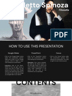 Powerpoint FIlosofia - Benedetto Spinoza