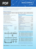 Catalogue HFS12 420WR X