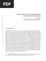 Josep Martí - Aproximaciones Teóricas Posthumanistas y Conocimiento Antropológico