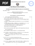 Mathematics (Gen) Question (WBSU) - SEM4 - MTMG - 2019-22 - Library