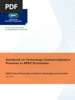 Handbook On Technology Commercialization Practices in APEC Economies