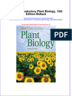 Sterns Introductory Plant Biology 15Th Edition Bidlack Online Ebook Texxtbook Full Chapter PDF