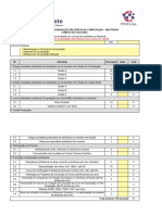 Anexo III - Pontuacao Curriculo