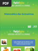 Palestra Matemática Das Guloseimas Reduzida 2019