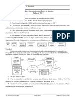 TD Intro BD Modeles EA Et Relationnel