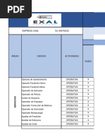 Profesiograma Exal