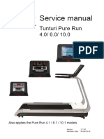 Tunturi Pure 4.0-10 Treadmill Service Manual - V1.03 - Web