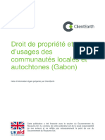 2014 08 01 Droit de Propriete Et D Usages Des Communautes Locales Et Autochtones Gabon Ce FR