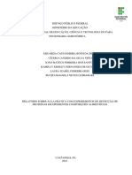 Relatório Proteínas - Bioquímica