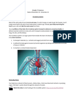 Science 5 Nov 16 20 Circulatory System