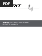 XBR95 Owners Manual