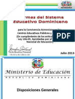 Normas Del Sistema Educativo