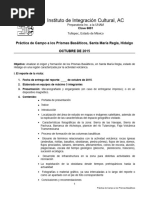 Práctica de Campo A Los Prismas Basálticos, Santa María Regla, Hiodalgo Recorrido y Evaluación