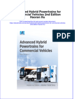 Full Ebook of Advanced Hybrid Powertrains For Commercial Vehicles 2Nd Edition Haoran Hu Online PDF All Chapter