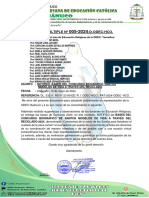 MEMORANDO MÚLTIPLE #05-2024-ODEC-HCO. Notificaco BASES DEL CONSURSO BIOGRÁFICO SANTOS 2024