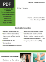 AULA 7,8,9 Calculo de pESO DE TODAS IDADES