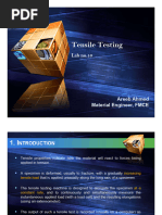 Tensile Testing Lab