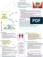 Gráfico Diagrama Cuadro Sinóptico Doodle Creativo Multicolor