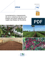 Levantamento e Mapeamento Do Uso e Cobertura Da Terra Com Ênfase Nas Áreas Cafeeiras Da Região Das Matas de Rondônia