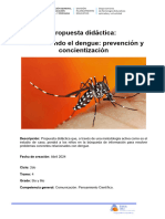 Combatiendo El Dengue - Prevención y Concientización (Propuesta Didáctica)