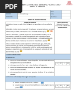 Evaluación Tercer Trimestre CCNN 4°