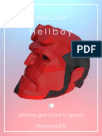 Máscara HellBoy