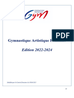 FFGym - Brochure Nationale Des Juges 2022-2024 V3