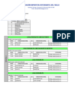 Fixture FINAL Fútbol U14 Masculino LIGA ATAHUALPA