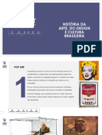 4 História Da Arte, Design e Cultura Brasileira - Aléa Andrade - 4º Webconferência