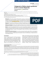 Clinical Signs and Diagnosis of Feline Atopic Syndrome - Detailed Guidelines For A Correct Diagnosis