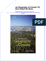 Ebook The Regional Geography of Canada 7Th Edition Robert M Bone Online PDF All Chapter