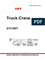 Sany STC300T Safety, Operation and Maintenance Manual