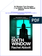 Ebook The Sixth Window Tom Douglas Thrillers 6 1St Edition Rachel Abbott Abbott Online PDF All Chapter