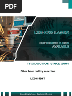 LX3015DHT+3000W+Au3tech 3723+Quotation+LXSHOW LASER