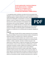 Departamento de Planificación y Políticas Públicas Metodologia Preparacion 1 Parcial