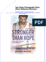 Ebook Stronger Than Hope Chesapeake Days 1 1St Edition Katherine Mcintyre 2 Online PDF All Chapter