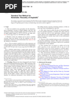 D2170D2170M-18 Kinematic Viscosity of Asphalts