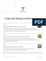 Linea Del Tiempo Archivos. Timeline - Timetoast Timelines