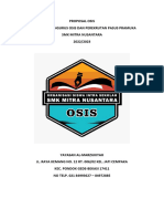 Proposal Pengurus Osis Dan Pasus Pramuka