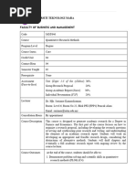 Lesson Plan MGT646 F2F